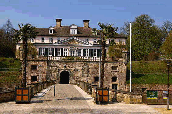 Das Wasserschloss von Bad Pyrmont